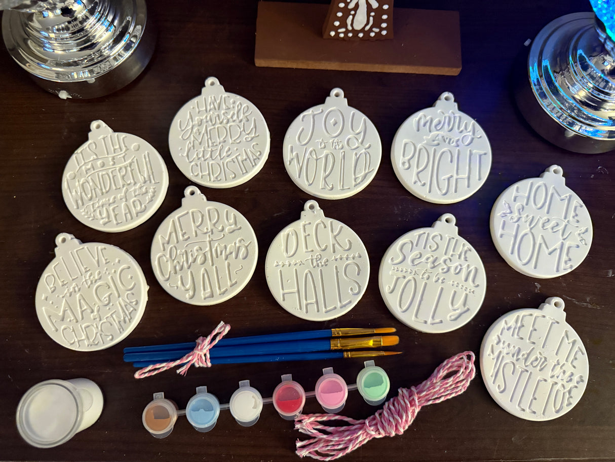 DIY Holiday Ornament Kit
