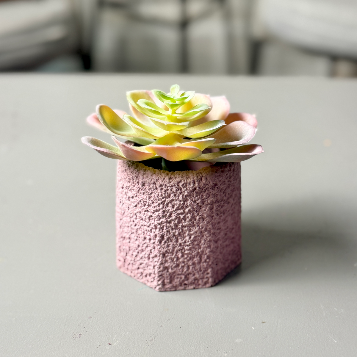 Textured Concrete Votive