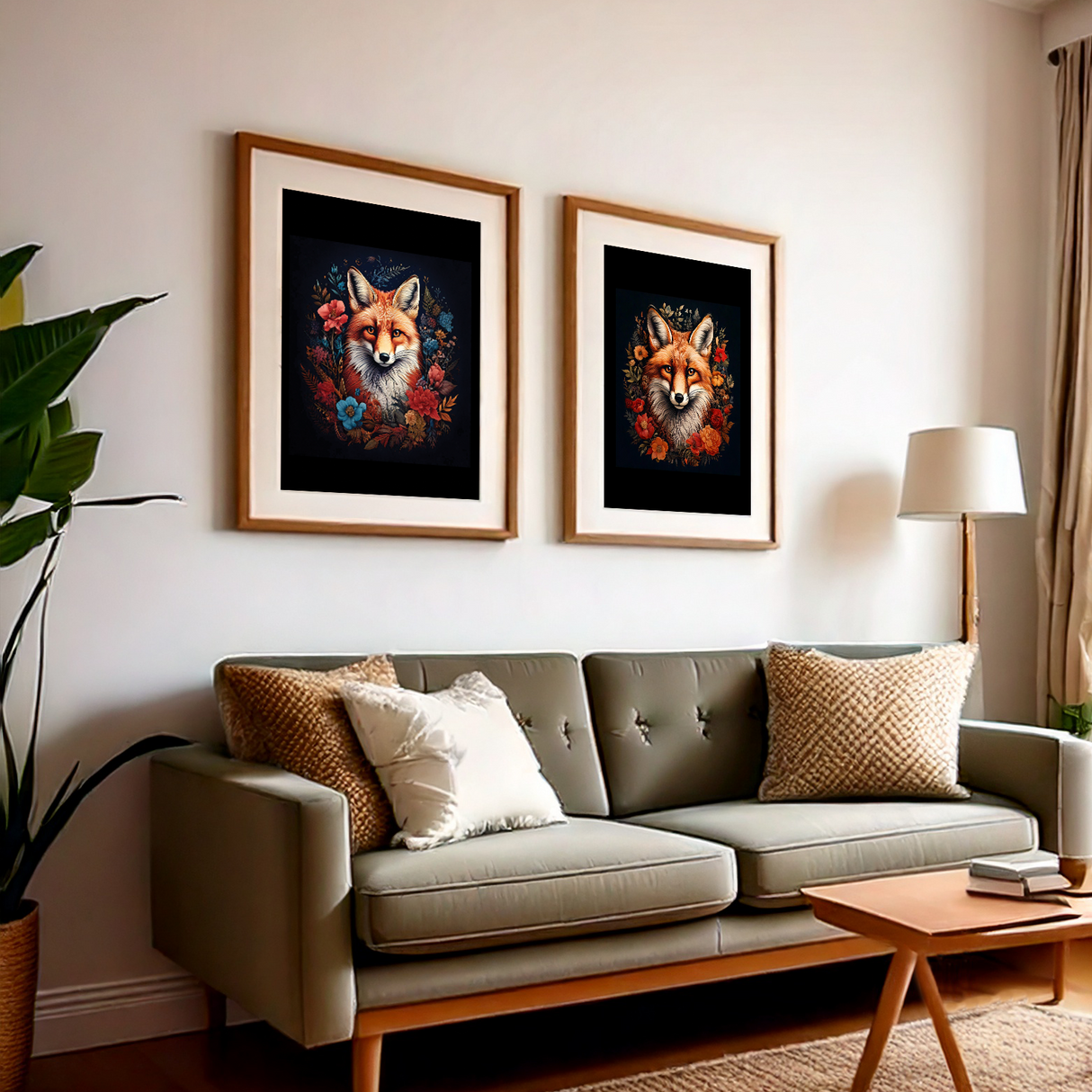 Vintage Fox Wall Art