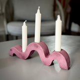 Squiggle Candle Holder