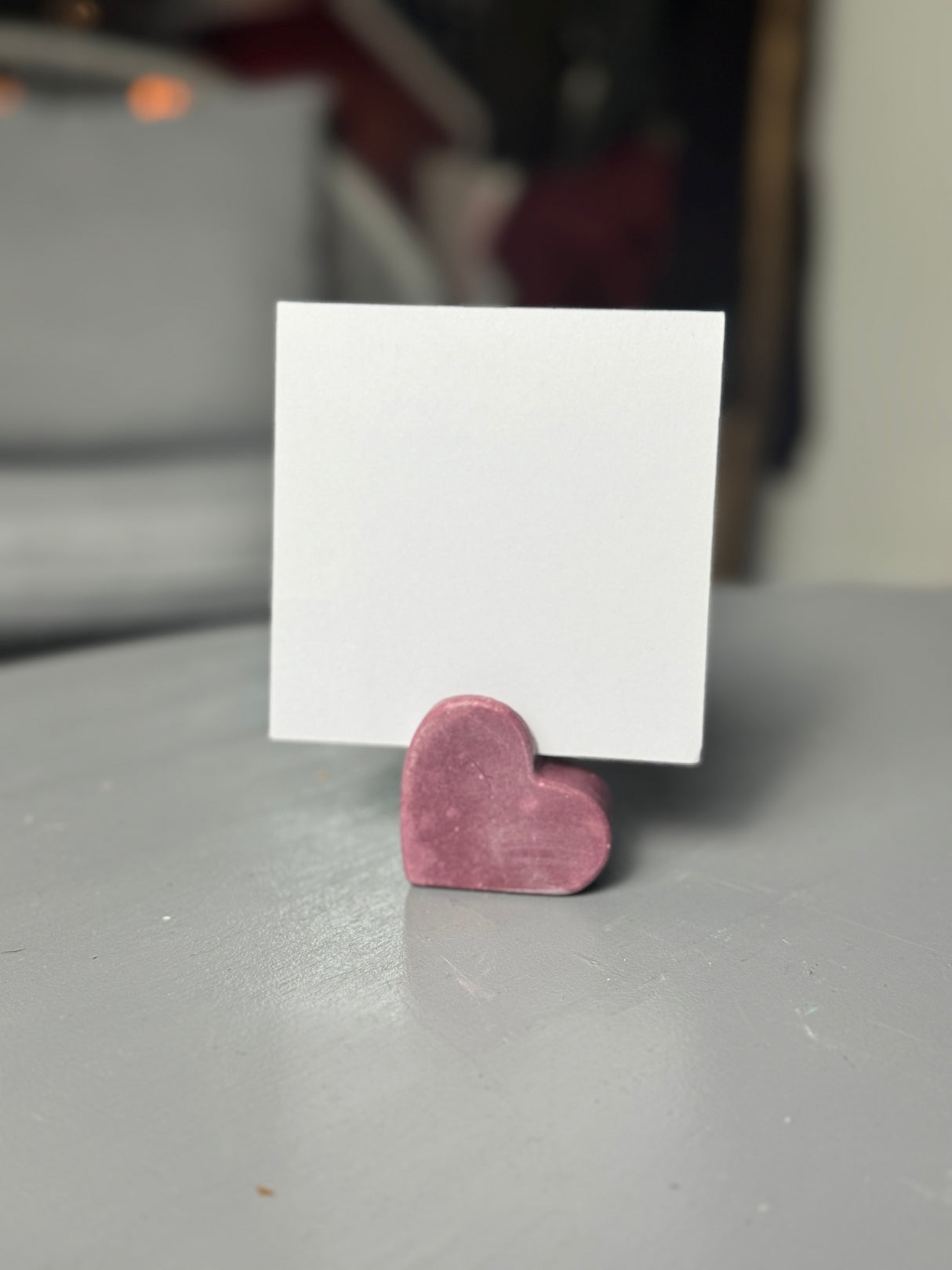 Heart Photo/Business Card Holder