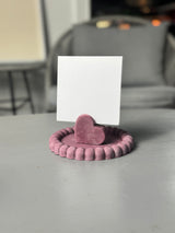 Heart Photo/Business Card Holder