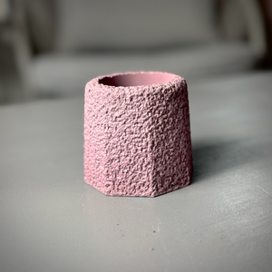 Textured Concrete Votive