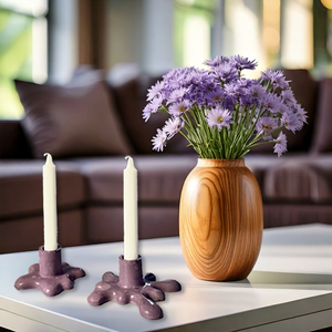 Splat Candle Holders